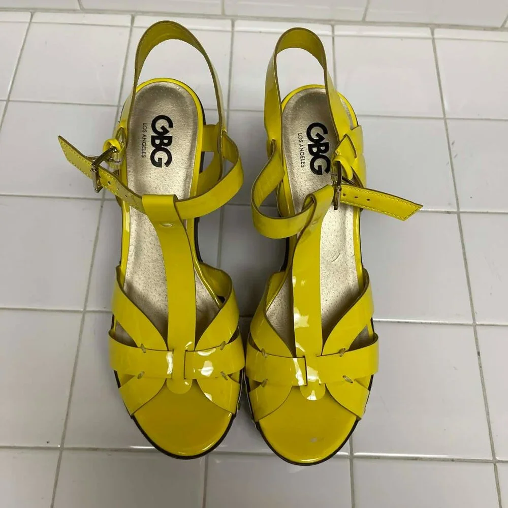 GBG los angeles platform heels